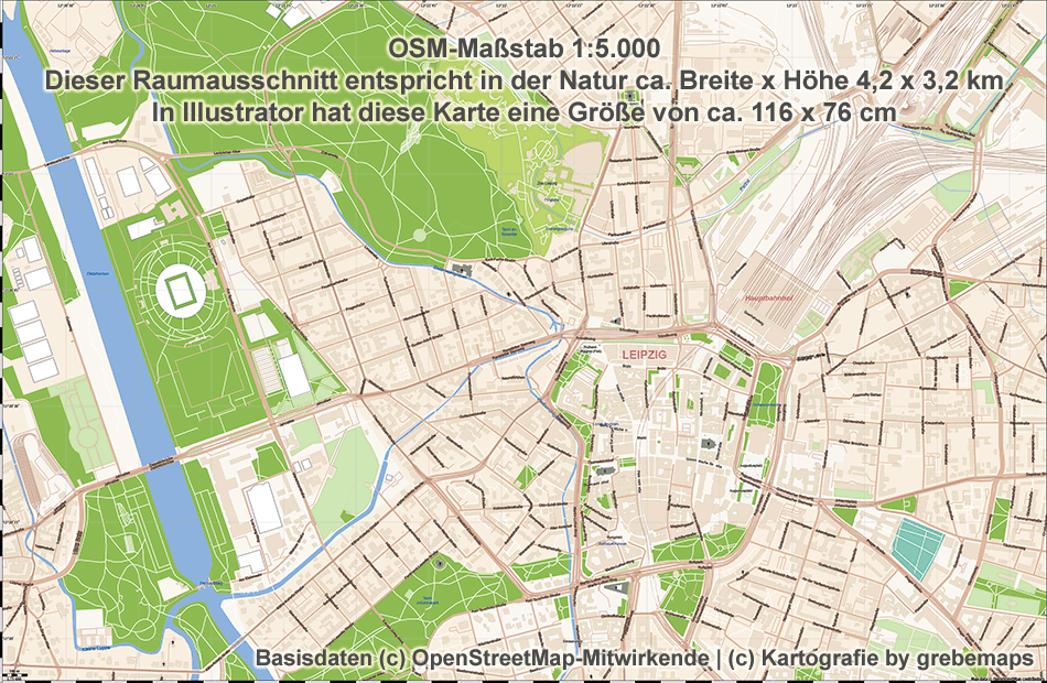 OpenStreetMap Karten erstellen - grebemaps® Kartographie